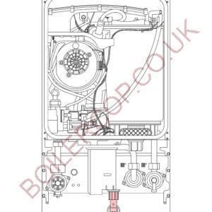 87161138270 - WORCESTER - Greenstar RI - Greenstar 15 RI HE - Elbow Assembly Siphon Outlet